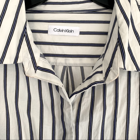 Calvin Klein Button Up Collared Dress - Picture 3 of 3